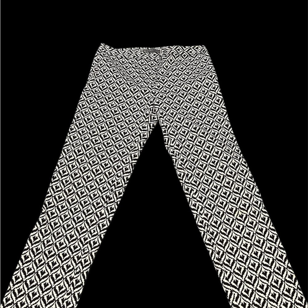 Elliott Lauren Monochrome Geometric Print Pants